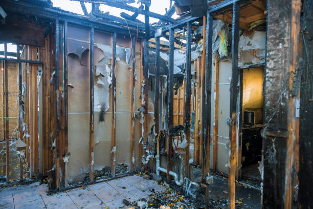Professional Fire Damage Removal technician working in Bloomsburg, PA